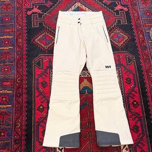 Helly Hansen Off-White Avanti Ski Pants Size Small